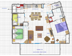 Perle des Alpes | Plan de l'appartement